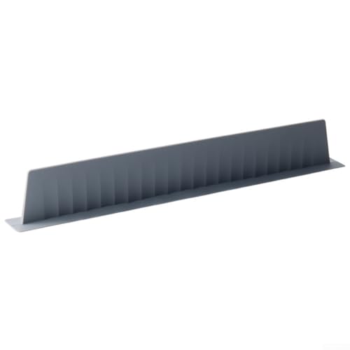 Tablero protector de salpicaduras de silicona reutilizable para fregadero | Barrera de agua de cocina | Accesorios de lavado protectores | Gris oscuro gris claro blanco (gris oscuro)