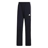adidas Men's Essentials Warm-up Open Hem 3-Stripes Tracksuit Bottoms, Legend Ink/White, XX-Large Tall