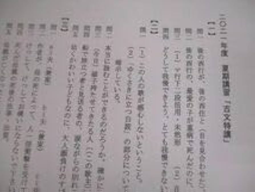 駿台　古文 Amazon.co.jp: VK12-041 駿台 古文特講 テキスト 2021 夏期 秋本