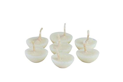 Eclectic home E Home Pure Desi Ghee Batti/Pure Cow ghee Ghee Wicks/Readymade Ghee Cotton Wicks/Diya Batti/Puja Batti/Jyot Batti for Pooja (Pack of 1)/30 Days Pack 135gm