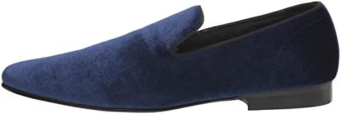 Steve Madden Men's Laight Velvet Smoking Slipper, Blue Velvet, 11.5 M | Image 7