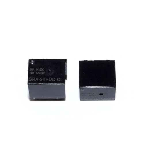 Relais de puissance SRA-05VDC-CL 5V 20A à 5 broches pour l'électronique automobile