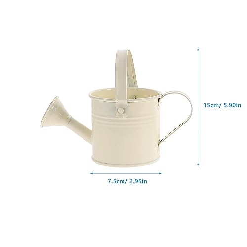 Small Watering Can Toddler Iron Sprinkle for Outdoor Plants, Kids Metal Mini Watering Pot for Gardening Yarde Home Plants Flower (Mixed Style) by DOITOOL - Used condition - Image 6