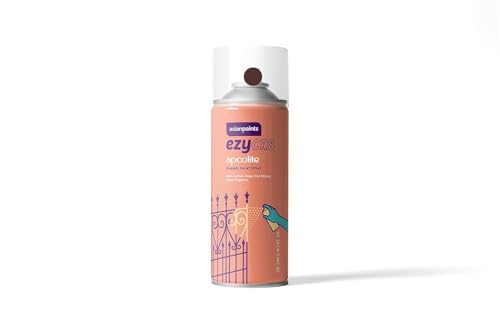 Asian Paints ezyCR8 Apcolite DIY Spray Paint – Mission Brown, 400ml, 100% Acrylic | Multi-Surface Use: Metal, Wood & Walls