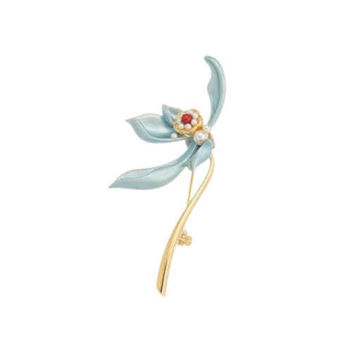 Broche Lotus pour femme, petit accessoire de corsage doux et ravissant pour veste et robe