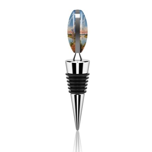 Bouchon de bouteille de vin réutilisable girafe idée cadeau originale