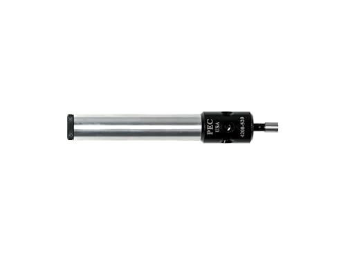PEC Tools Electronic Edge Finder 0.200" Contact Tip, 1/2" Shank, High Accuracy Featuring Visual Indicator Red Lights, for Conductive Metal Surfaces, Made in USA