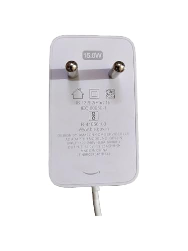 Amazon Echo Spot Review | The Optimized Smart Clock for Indian Homes 20 Charger Adapter Power Supply 15W 12V Compatible for Amazon Alexa Echo Dot 3rd gen and 4th gen Echo Show 5...