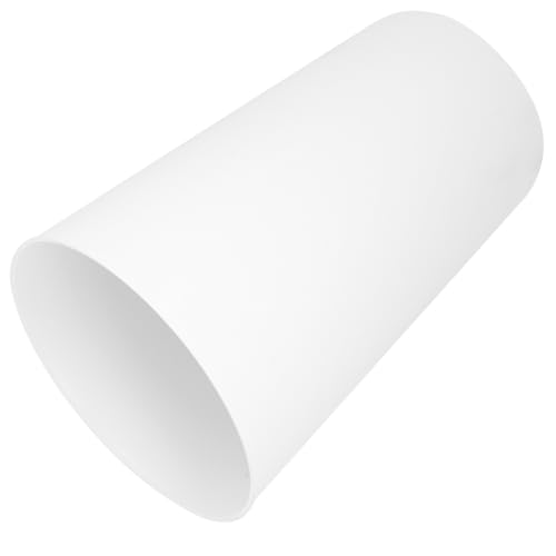 BESTonZON Soporte Multifuncional para Guardar Paraguas de Plástico Blanco Cubo de Gran Capacidad Función de Drenaje Adecuado para Tiendas de Flores y Entradas