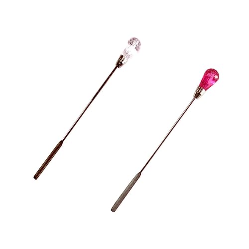 Beaupretty 2PCS Bastones para Mezclar Gel y Pintura de Uñas miniatura 1