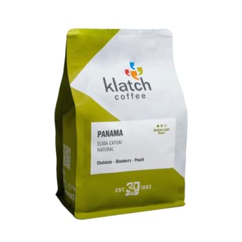 Klatch Coffee "Panama Elida Natural Catuai" Medium Roasted Whole Bean Coffee - 2 Pound Bag
