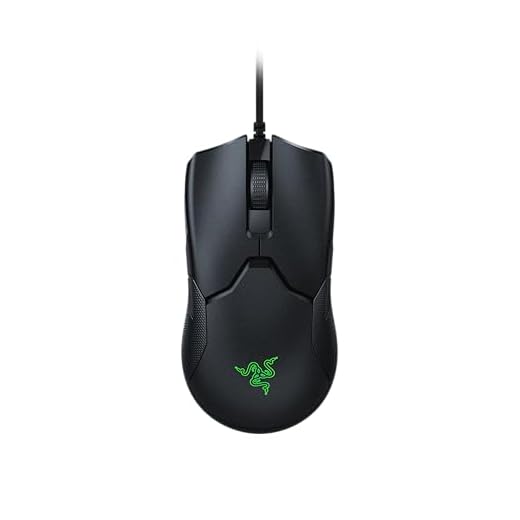 Razer Viper 8K Hz - Kabelgebundene Gaming Maus mit 8.000 Hz HyperPolling-Technologie und nur 71g Gewicht für PC / Mac (Ultraleicht, beidhändig, optischer Focus+ Sensor + Switches) Schwarz