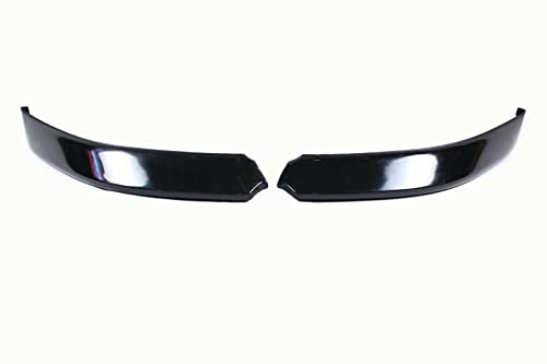 RisingTuning Front Fangs for Mitsubishi Lancer X 2012-2015 Bumper Lip Spoiler Evo Style Bodykit