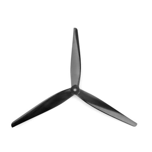 Hélices 13 pouces pour drone classe X arbre 6mm tripale en nylon et verre