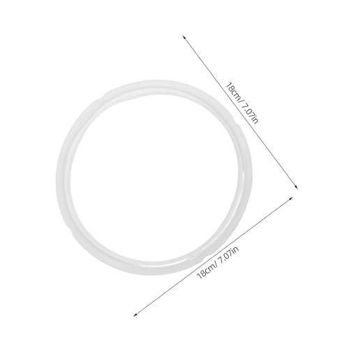2pcs Silicone Seal Rings Replacement Gasket for Electric Pressure Cooker 2l/2.5l miniatura 2