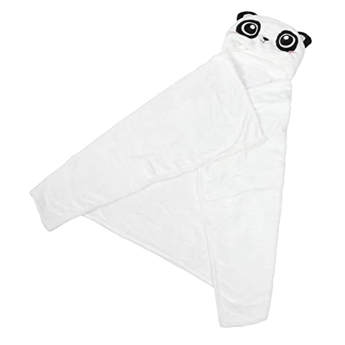 HANABASS Baby Hooded Bath Towel Flannel Material Soft Absorbent Cartoon Prints Toddler Shower Towel