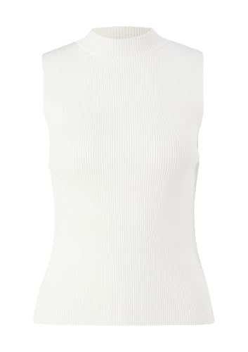 comma Damen 60.2.61.17.171.2126422 Pullunder, 0120 weiß, 46