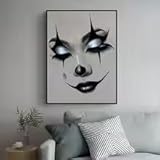 2。Décoration d'intérieur de style moderne，Un éclat soyeux pour cette toile à couper le souffle,complet de vitalité,couleurs vives, minimaliste nordique,stylée et élégante, avec des couleurs parfaites et des images claires, ce qui égaye le style moderne général de votre pièce.rendant les gens heureux et détendus