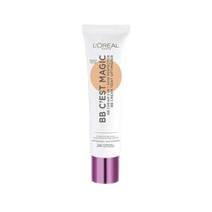 L’Oréal Paris Magic BB Cream with SPF 20, 5-in-1 Skin Tint with Vitamin B5 and Vitamin E, Lightweight Hydrating Formula Adapts to Skin Tone for a Natural Glowy Finish, 30 ml, Shade: 04 Medium