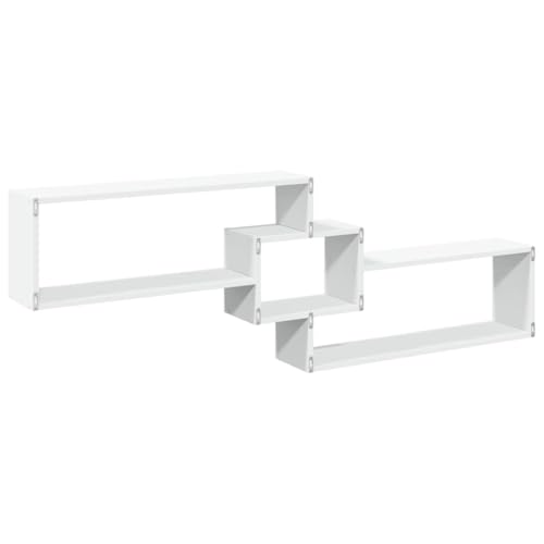 Armoire murale 158x18x53 cm blanc pour retrouver un intérieur serein et bien rangé
