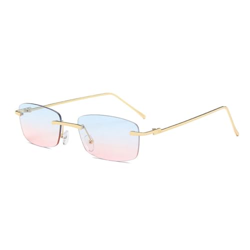 Lunettes de soleil sans monture légères anti-fatigue oculaire et protection UV400