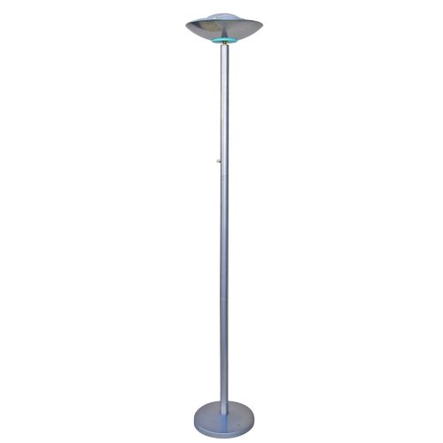 Ore International 3030SVR 71-Inch Halogen Torchiere, Silver
