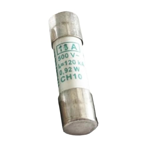 Fusible CH10 25A 500V AM con alta capacidad de corte ante sobretensiones