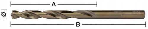 Paquete Brocas RED HELIX HSS - G Co.4.0x75-10uds - HSS-G Co Drill (DIN338) 4.0x75-10 Stück