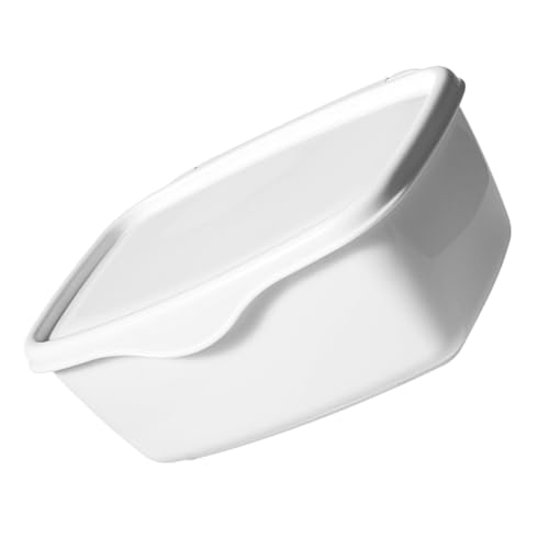 TOVINANNA Contenitore Plastica per Fazzoletti Umidi con Coperchio Ermetico Organizer Compatto Bianco per Bagno e Cucina Scatola Antipolvere per Salviette Bagnate Resistente e Salvaspazio