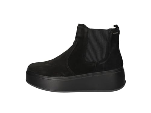 Derbies Igi&Co Femme Donna Ally en cuir - Chaussures de ville plates confortables pour le quotidien