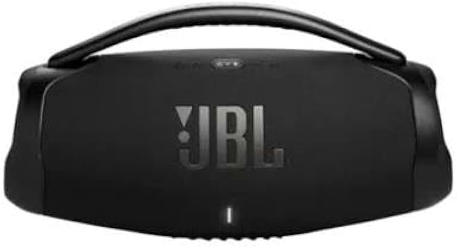 Boombox 3, Caixa de Som Portátil, Preta, À Prova D'água