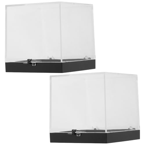 ibasenice Caja de Exhibición Cuadrada para...