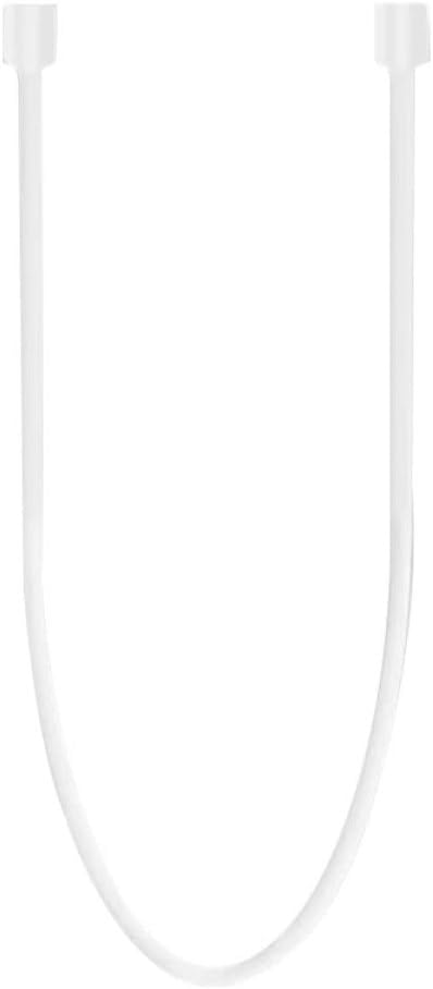 Silicone Anti Lost Strap for Earbuds, Lightweight Compact White