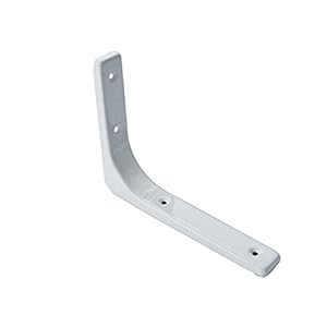 HJW Praktische opbergrek 10 stuks drijvende plank beugel standaard, metalen wandmontage opbergrek lade voor woonkamer slaapkamer badkamer installatie 1Huiyang-01020,100 mm