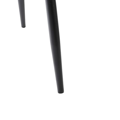 Set Di 4 Sedie Da Pranzo In Velluto Per La Sala Da Pranzo Gambe In Ferro Nero Stile Elegante - 8