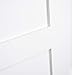 Snavely International 1-Panel Door, White Primed Shaker