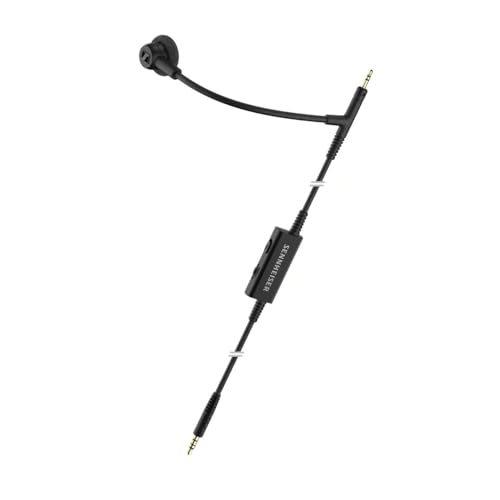 Sennheiser HD 500 BAM Add-On Boom Arm Microfoon voor HD 505, HD550, HD 560S, HD569, HD 599, HD599SE, HD620S Hoofdtelefoon Microfoon 150cm, 3.5mm Stereo Mini Plug Recable - Afbeelding 4