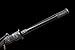 Chinese Sword,Kangxi dao,Broadsword(Forged high Carbon Steel Blade,Alloy Fittings,Black Scabbard)