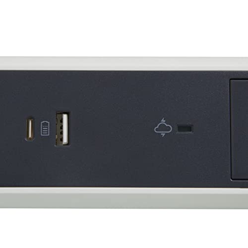 Multiprise Legrand bloc multiprise parafoudre usb c câble 1,5m - 5