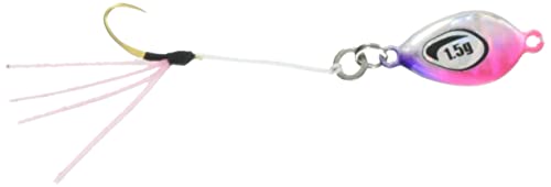 JACKALL Spoon Nano Drop 0.05 oz (1.5 g), HL Pink Back Silver