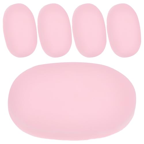 DOITOOL Lot De 5 Éponges De Nettoyage Visage Naturelles Et Biodégradables Pour Maquillage Et Soin De La Peau Outil Doux Pour Éliminer Saleté Et Sébum