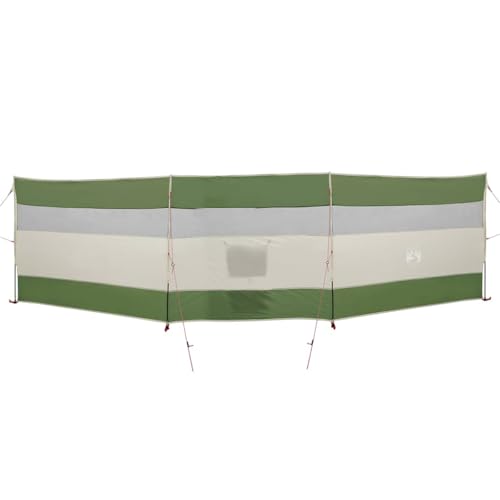 Genérico Cortaviento de Camping Impermeable Verde 508x130 cm,Deportes,Actividades al Aire Libre,Camping y Senderismo,Paravientos,Verde,1.95 KG,4009660