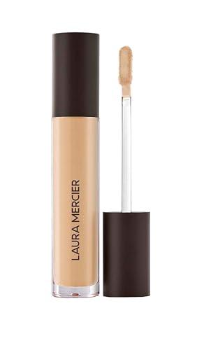 Laura Mercier Women's Flawless Fusion Concealer, 2W - Light with Warm Undertones, Tan, 0.23 Ounce