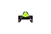 HIVIZ BirdBuster Fiber Optic Shotgun Sight Green and Red, One Size