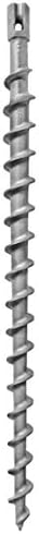 Penetrator 46" Aluminum Screw Earth Anchor with 1/2" Guying Slot-Holds up to 14,000lbs