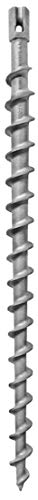 Penetrator 46" Aluminum Screw Earth Anchor with 1/2" Guying Slot-Holds up to 14,000lbs