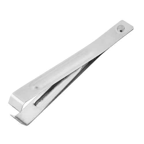 Removedor de piel de ajo, pelador de ajo, Clips para pelar ajos de acero inoxidable, Utensilios de cocina, cómodas pinzas para ajos para espinas de pescado y aperitivos para servir