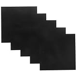 CRAFTHROU de Práctico Piezas 5 5052 de Negro Chapa Anodizado Superficie Lisa Diseño y para Bricolaje y Uso Doméstico