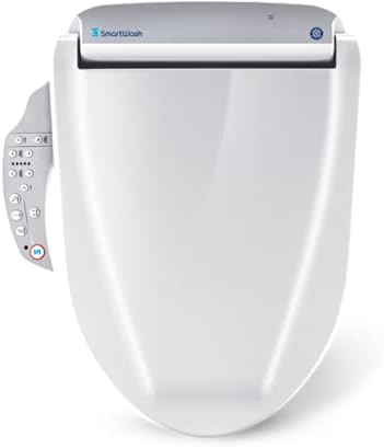 SmartWash Ease Circular Electronic Bidet Seat Set (White)
