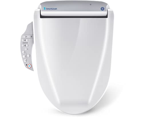 SmartWash Ease Circular Electronic Bidet Seat Set (White)